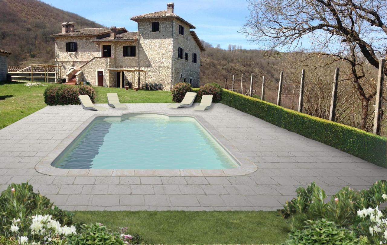 Agriturismo La Commenda-Adults Only Cascia Exterior foto